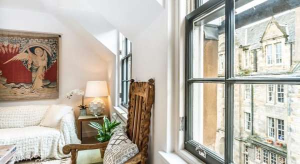 Our Eclectic Castle View Apartment